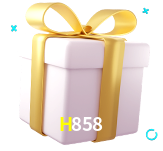 Receba seus bônus de boas-vindas no H858